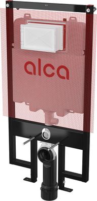 Alcadrain AM1101P/1200 Sádromodul Slim Vorwandinstallationssystem für Trockenbau (aus
