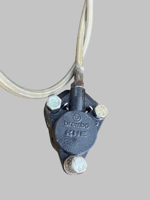 Original Brembo KHE Bremssattel Bremszange Bremsleitung vorne 90er Jahre Enduro