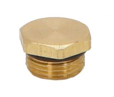 Schlösser Armaturen Entleerungsstopfen MIT O-RING DN10, 3/8", Messing