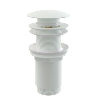alcadrain Ablaufventil für die Waschbecken CLICK/CLACK 5/4" Ganzmetal ohne Überlauf,