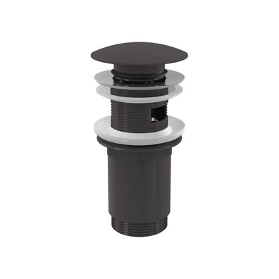 alcadrain Ablaufventil für die Waschbecken CLICK/CLACK 5/4" Ganzmetal mit Überlauf, g