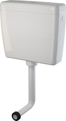 AlcaDrain Spülkasten A930-M-3/8" niedrig hängend Dual-Spülung 3/6 Liter