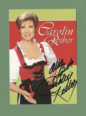 Carolin Reiber (deutsche Moderatorin ) - persönlich signiert (3)