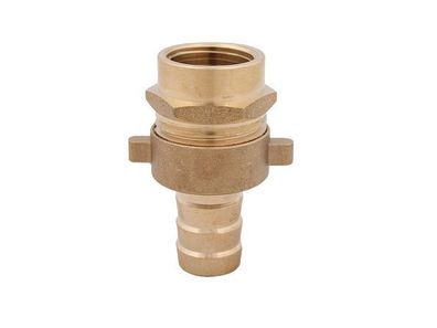 Schlösser Armaturen Standrohrverschraubung 3TLG, Flachdichtend, IG 1", MS