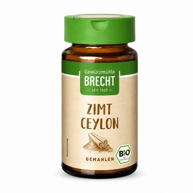 Brecht Zimt Ceylon gemahlen - Glas 27g - 27.0g
