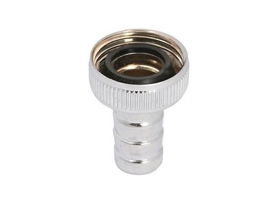 Schlösser Armaturen Schlauchverschraubung, 2-TEILIG DN15, 1/2", Messing, Verchromt