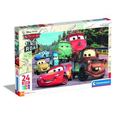 Clementoni Puzzle Autos auf der Straße MAXI 24 Teile
