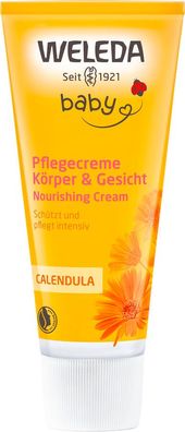 3x Weleda WELEDA Calendula Pflegecreme Körper & Gesicht 75ml