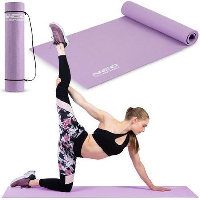 Gymnastikmatte 173 x 61 cm Neo-Sport - 192102 lila