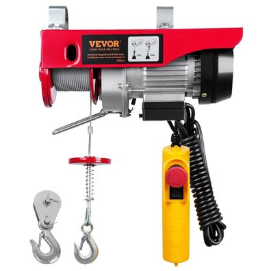 VEVOR Elektrische Seilwinde 125 bis 250 kg 12 m 510 W 230V Hebezug Defekt