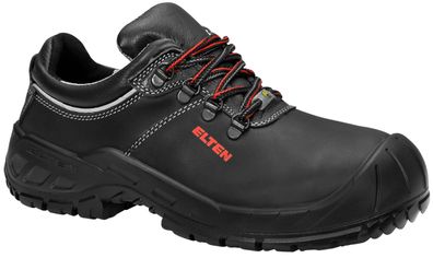 Elten Renzo XXW Low ESD S3 Sicherheitsschuhe Leder Stahlkappe Schwarz Gr 43