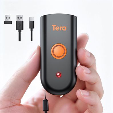 Tera Mini Barcode-Scanner 1D 2D Bluetooth 2,4G USB Defekt