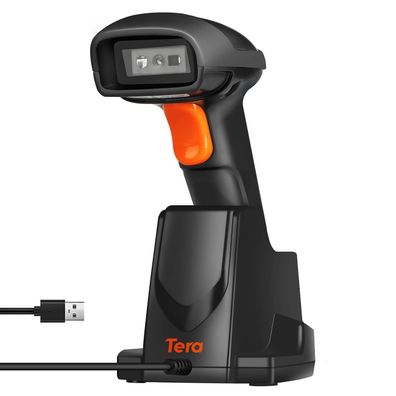 Tera Barcode Scanner 1D 2D QR kabellos mit Ladestation Defekt