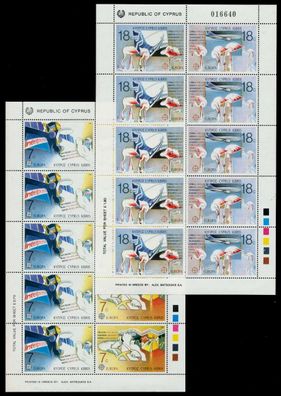 ZYPERN Nr 695KB-698KB postfrisch Kleinbg S039B36