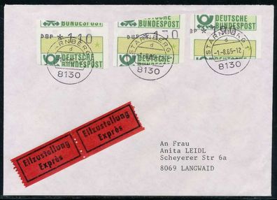 BRD ATM1-190 BRIEF MIF Starnberger Springer X7E447E