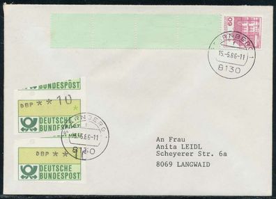 BRD ATM1-010 1028RA BRIEF MIF Starnberger REITE X7E4576