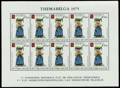 Belgien Nr 1682KB-1690KB postfrisch Kleinbogensatz X80517A