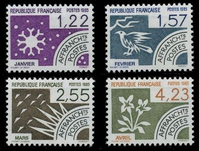 Frankreich 1985 Nr 2479-2482 postfrisch X87313A