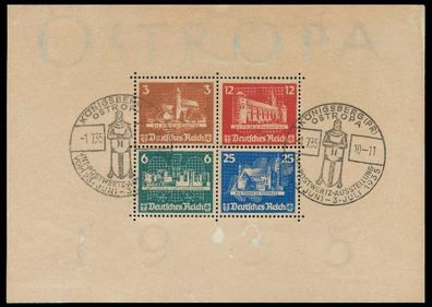 Deutsches REICH Block 3 gestempelt X8B0496