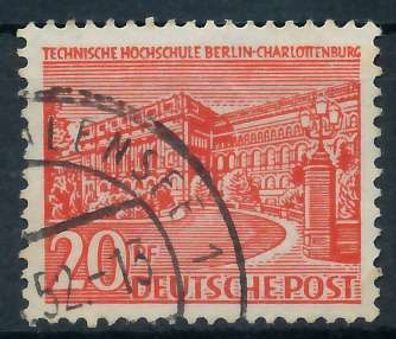 BERLIN Abarten Nr 49III gestempelt X9204EA