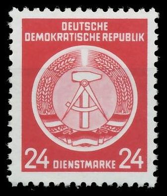 DDR DIENST HAMMER ZIRKEL Nr 9XII postfrisch X1D267E