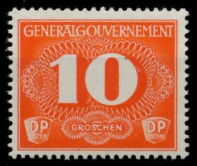 Generalgouvernement ZUSTM Nr 1 postfrisch XB01C96