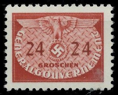 Generalgouvernement DIENST Nr 21 postfrisch XB01CBE