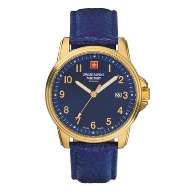 Swiss Alpine Military - 7011.1515 - Armbanduhr - Herren - Quarz - Leader