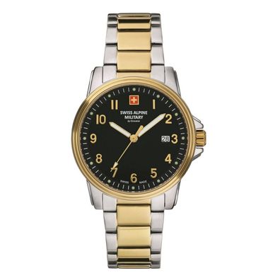 Swiss Alpine Military - 7011.1147 - Armbanduhr - Herren - Quarz - Leader