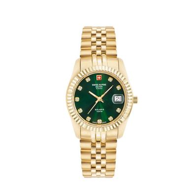 Swiss Alpine Military - 7716.1214 - Armbanduhr - Damen - Quarz - Solaris