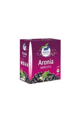 6x Aronia Original Bio Aronia 100% Direktsaft 3l 3l