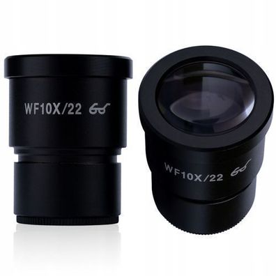 Rosfix Set Weitfeld-Okular WF10X/22 – 30 mm Ø | Vergrößerung 10×, Glasoptik