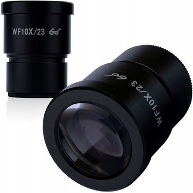 Rosfix Set Weitfeld-Okular WF10X/23 – 10x Vergrößerung | Ø30 mm Glasoptik