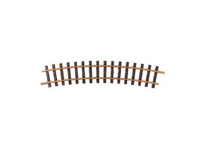 LGB 16000 Gebogenes Gleis, R3 = 1.195 mm 22.5 Grad Spur 2m / G