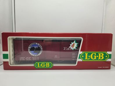 LGB 42672 4achs. US Güterwagen Lake George & Boulde Spur 2m