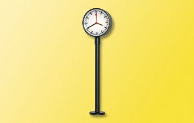 Viessmann 5080 H0 Bel. Bahnsteiguhr, LED wei Spur H0
