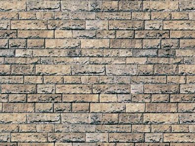 Vollmer 46038 H0 Mauerplatte Basalt, 10 Stk Spur H0