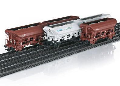Maerklin 46307 Seitenentladewagen-Set Typ Fcs CFL/WCB 5 Spur H0