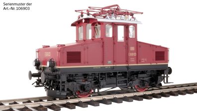 KM1 106904 E-Lok E 69 BR 169 003-1 DB IV rot Münche Spur 1
