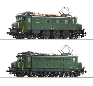 Roco 70087 E-Lok Ae 3/6I SBB 10639 grün Ep.V DC-ana Spur H0