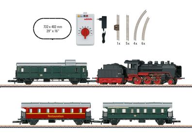 Maerklin 81874 Startset Museumszug BR 24 Personenzug Spur Z