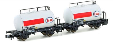 Hobbytrain H24832 2er Set Leichtbau-Kesselwagen Spur N