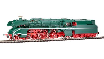 KM1 101887 Dampflok BR 02 0314-1 Museum Öl moosgrün Spur 1