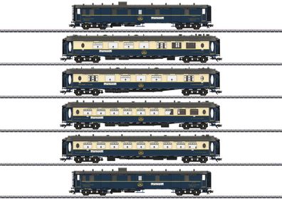 Maerklin 42470 Pullmanwagen-Set Edelweiss CIWL 6-tlg. L Spur H0