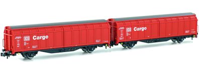 Hobbytrain H24651 2er Set Schiebewandwagen Hbbi Spur N