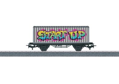 Maerklin 44831 Containerwagen Graffiti Spur H0