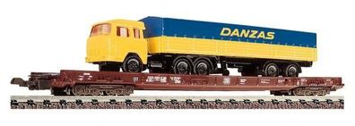 Fleischmann 8272 Roll. Landstr. mit Lkw Fleischmann !! Spur N