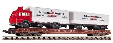 Fleischmann 8273 Rola mit LKW-Fleischmann Profis Spur N