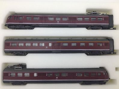 Hobbytrain H1430 ET 30 DB EP IV 3teilig Triebwagen weinro Spur N
