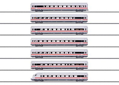 Maerklin 42930 ICE-Wagen-Set zur BR 101 DB AG mfx 7-tlg Spur H0